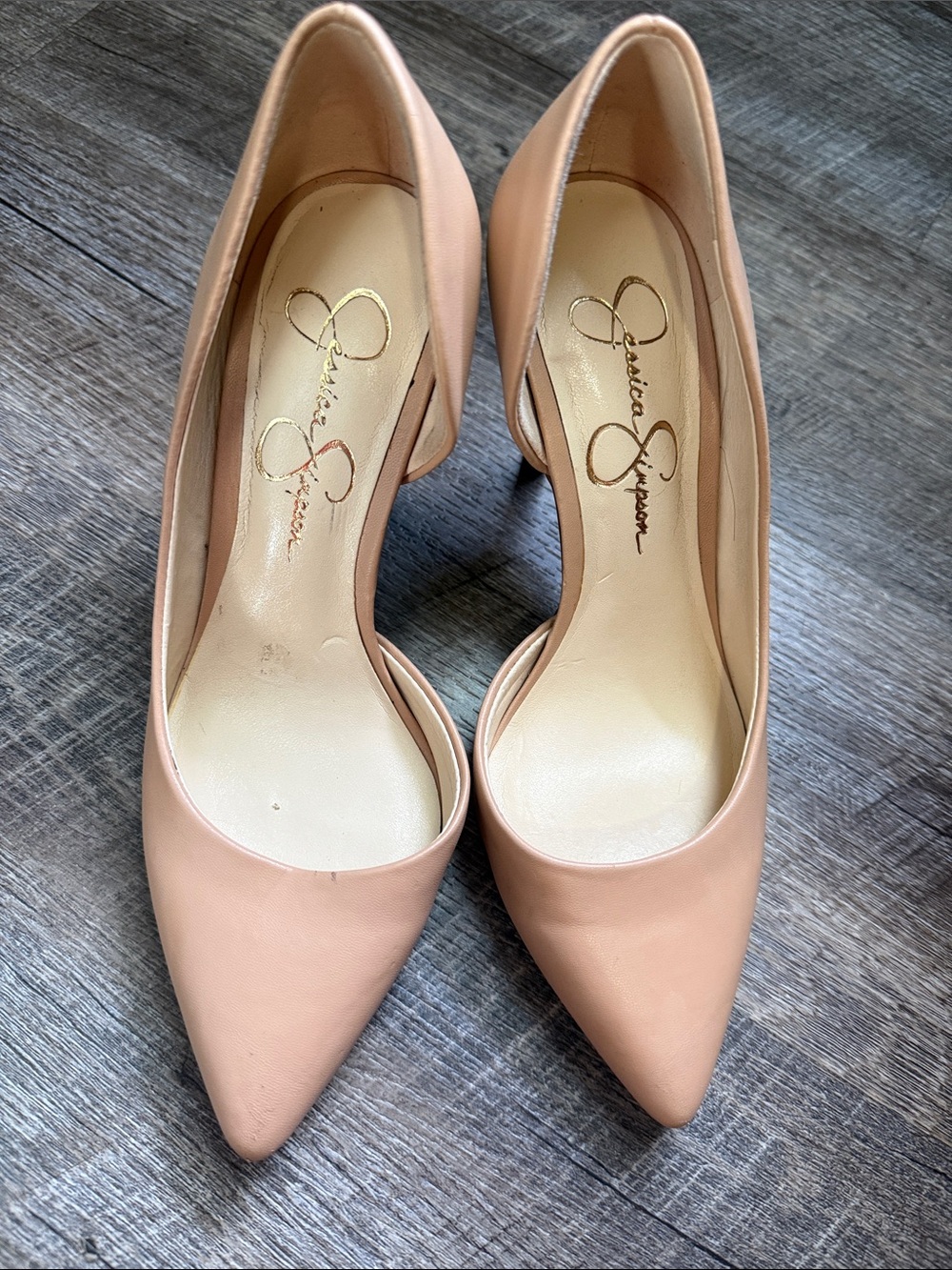 Jessica Simpson Blush Pointed-Toe D'Orsay Pumps